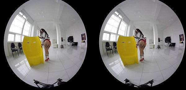  HD compilation of sexy solo european girls teasing in VR video